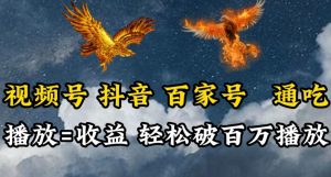 视频号，百家号，抖音流量通吃，抗战时期的英雄人物传记介绍，每天轻松两三张【揭秘】-互联网资源大全网