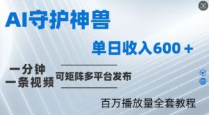 制作各省守护神，100多W播放量的视频只需要1分钟就能完成【揭秘】-互联网资源大全网