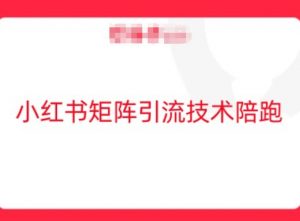 小红书矩阵引流技术，教大家玩转小红书流量-互联网资源大全网