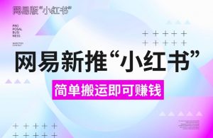 网易官方新推“小红书”,搬运即有收益,新手小白千万别错过(附详细教程)【揭秘】-互联网资源大全网