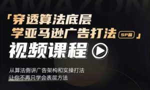 穿透算法底层，学亚马逊广告打法SP篇，从算法侧讲广告架构和实操打法，让你不再只学会表层方法-互联网资源大全网