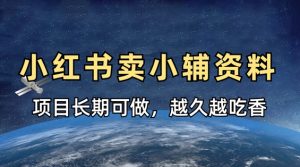 小学教辅资料在小红书这样卖,项目长期稳定收益,越久越吃香-第一资源库