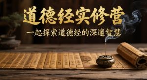 道德经实修营,一起探索道德经的深邃智慧-互联网资源大全网
