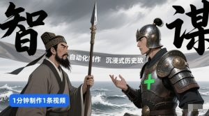 扣子工作流一键生成沉浸式历史故事,一天工作量,3分钟搞定-互联网资源大全网