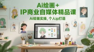Ai绘画+IP商业自媒体精品课，Ai绘画实操，个人ip打造-互联网资源大全网