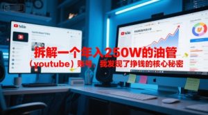 付费文章:拆解一个年入250W的油管(youtube)账号,我发现了挣钱的核心秘密-互联网资源大全网