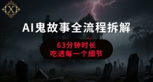 AI鬼故事从0到1全流程拆解，非常详细，全是干货-互联网资源大全网