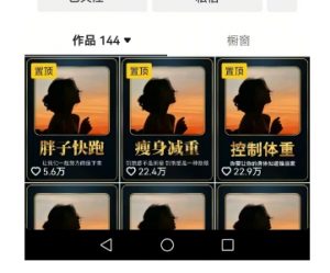 超高变现的短视频减肥细分赛道,减肥账号抖音实战训练营-互联网资源大全网