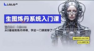 LibLibAI哩布哩布生图炼丹系统入门课，从生图到炼丹，只学这一门就够了-互联网资源大全网