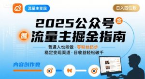 公众号流量主变现项目,普通人也能通过这个项目日入四位数(更新26年)-第一资源库